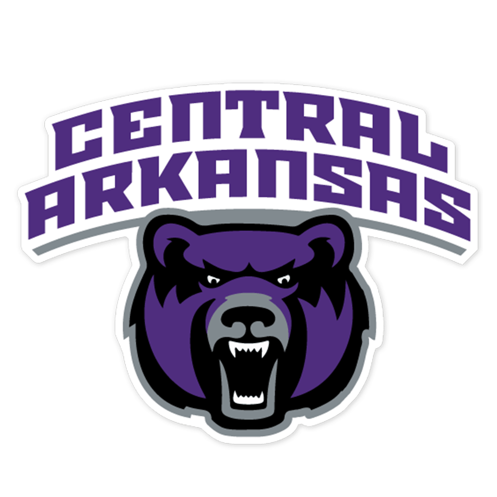 Central Arkansas Bears and Sugar Bears NCAA Logo Sticker