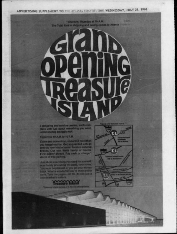 Treasure Island Retail Giant; An Iconic MidCentury Discount Store