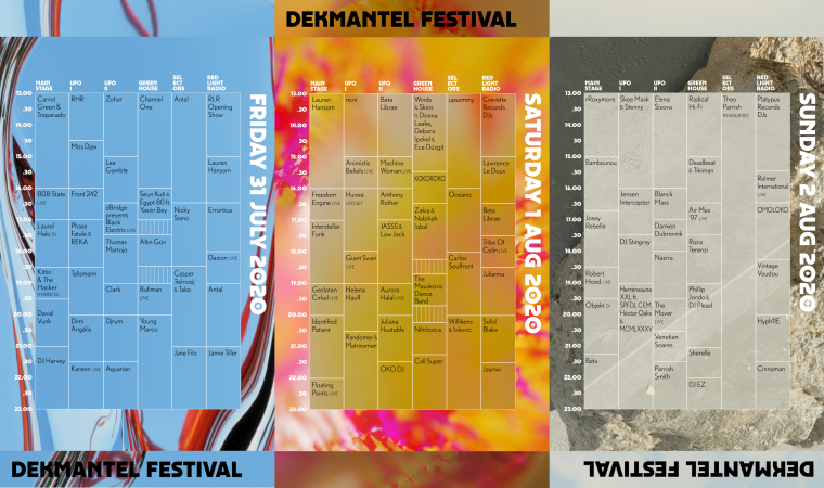 dekmantel festival 2023 timetable Dekmantel Festival 2020