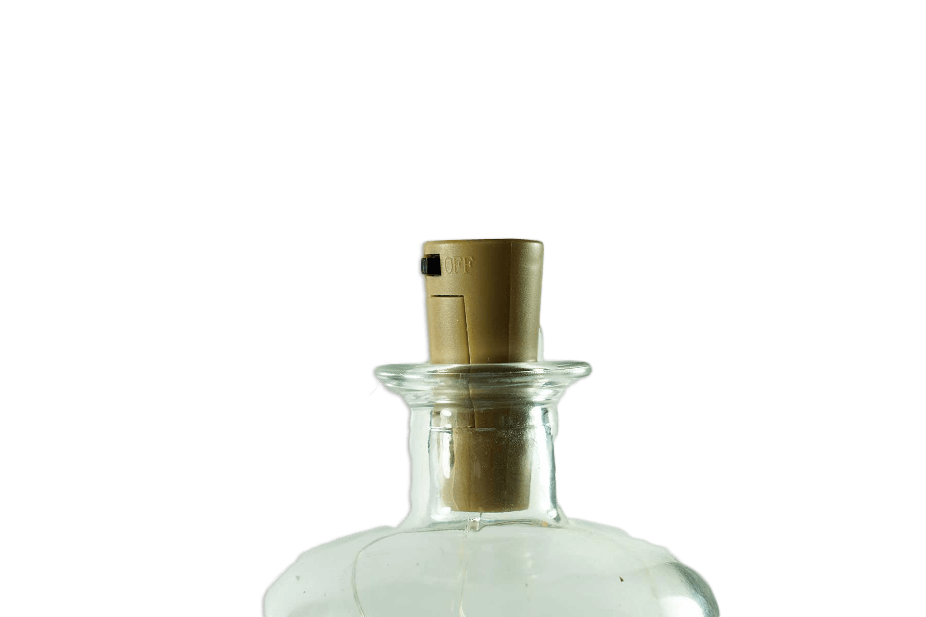 Flasche beleuchtet Dekomant