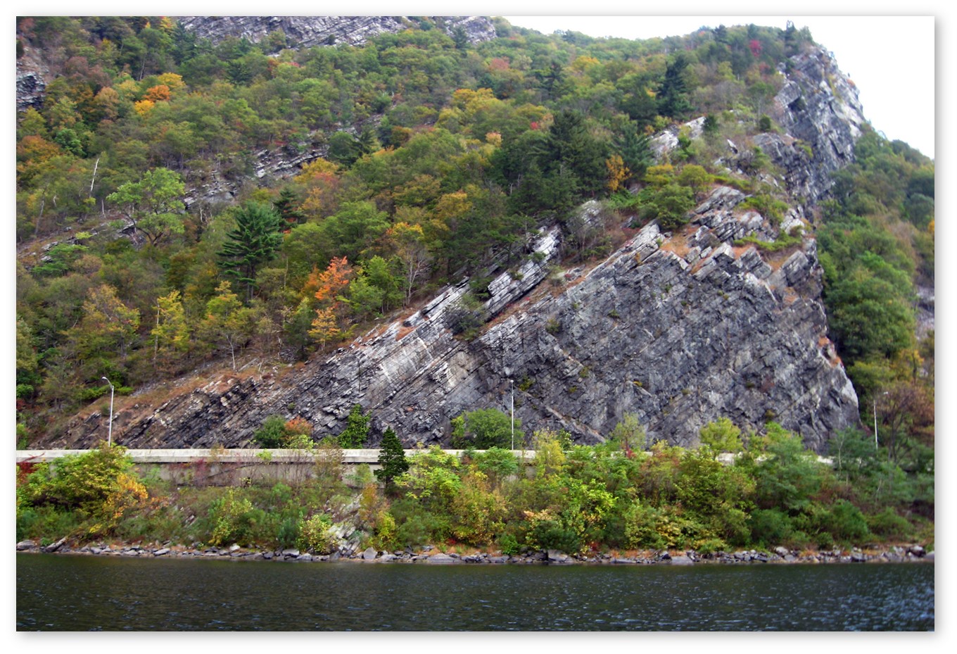 Delaware Water Gap Rockfall Plan It's Local Officials vs. DOT