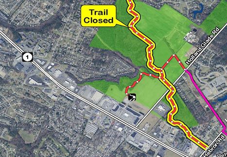 Junction And Breakwater Trail Map Part Of Junction & Breakwater Trail To Close For Repairs – Delaware Free News