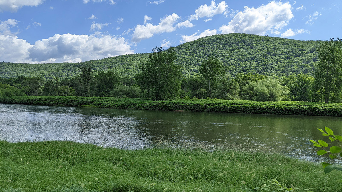 Confluence of East and West Branches of the Delaware River Permanently