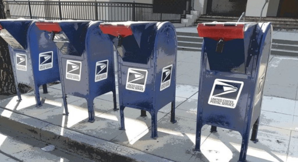 mailboxes lock DV Journal