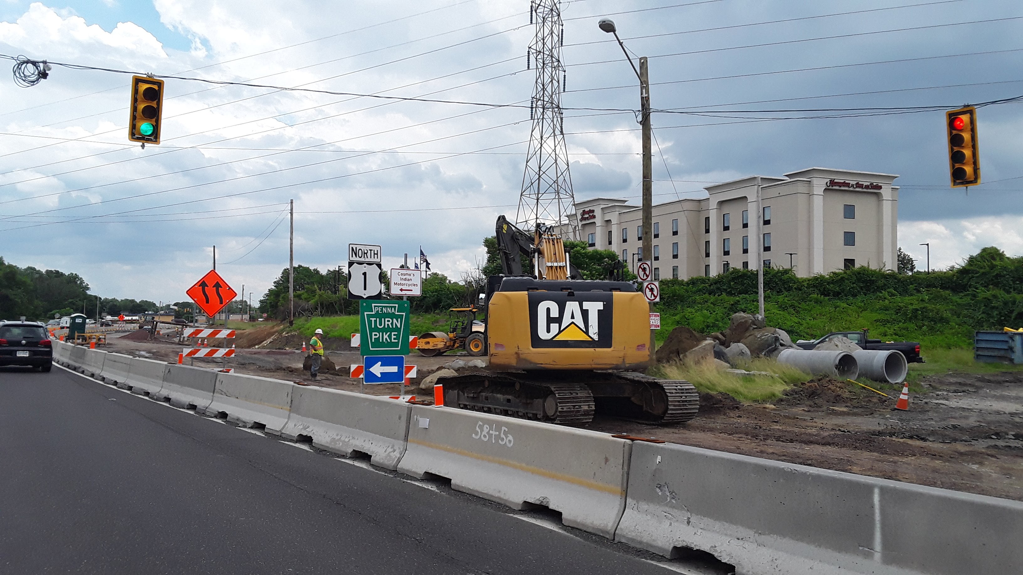 Lane Closures Scheduled on U.S. 1, I 95 Next Week in Bensalem, Bristol & Falls Twp’s Delaware