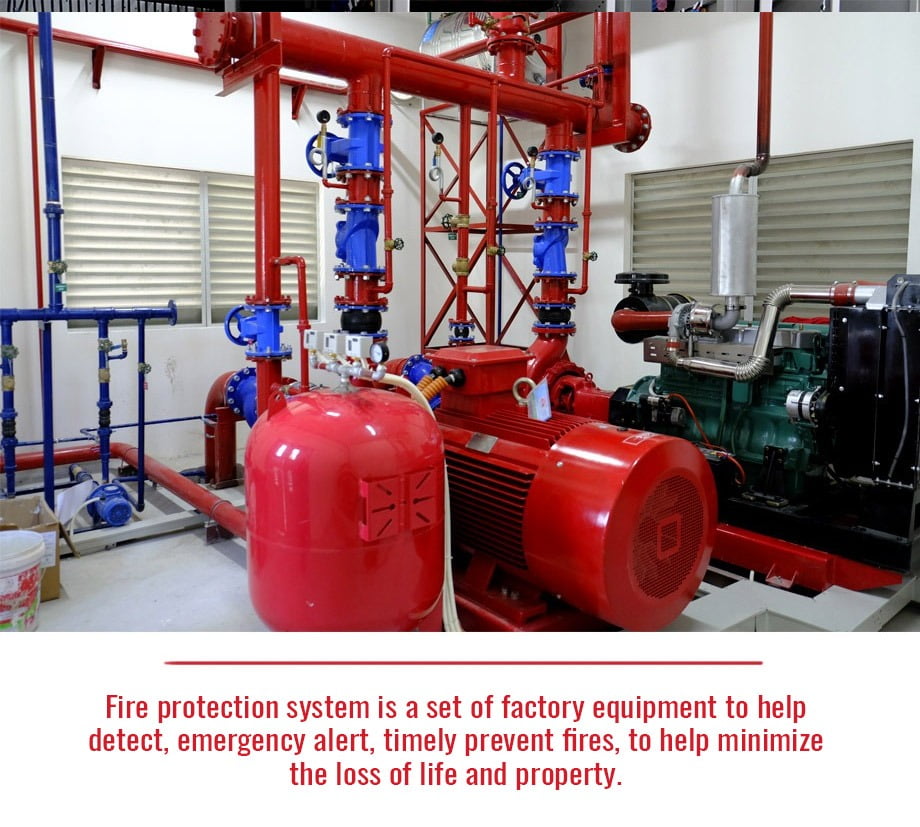 DELCO Contruction Factory Fire Protection System