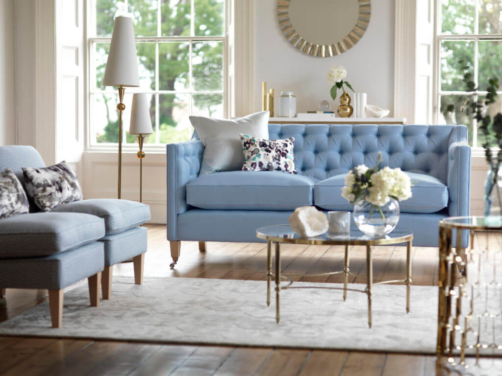 How to Decorate With a Blue Sofa Interior Design Advice