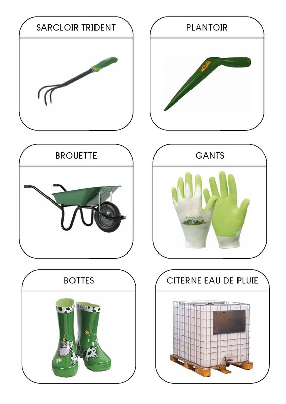 liste outils de jardin | The Big Savers