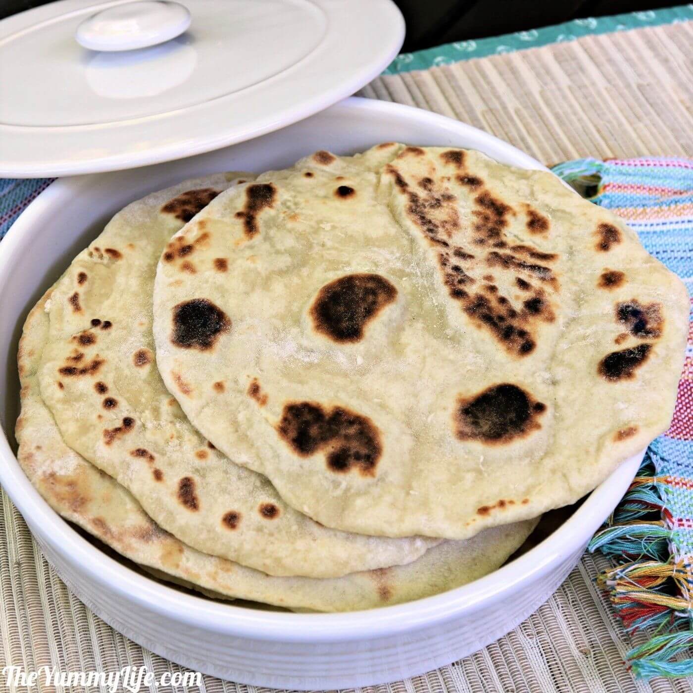 Easy, IndianInspired Flatbread Made With Yogurt — Delectable Destinations
