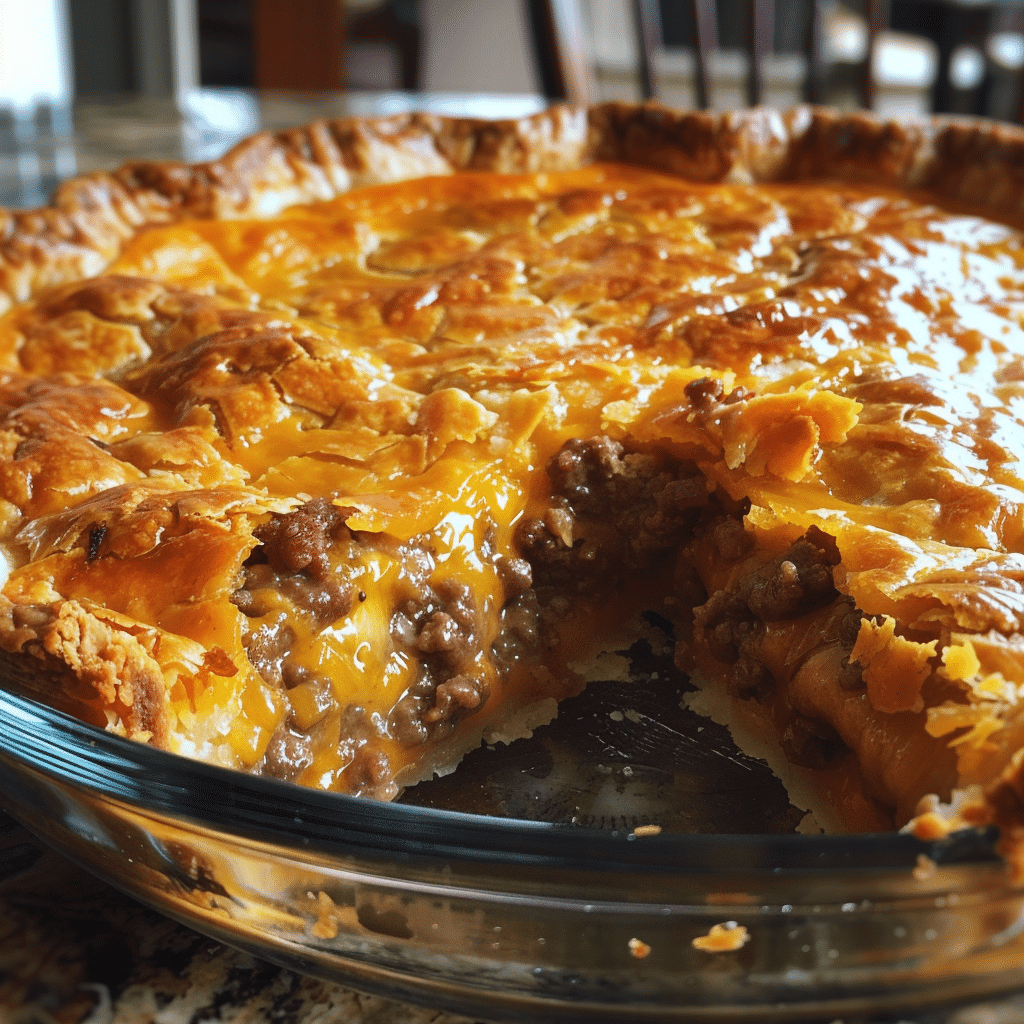 Pioneer Woman Cheeseburger Pie Delectable Recipe