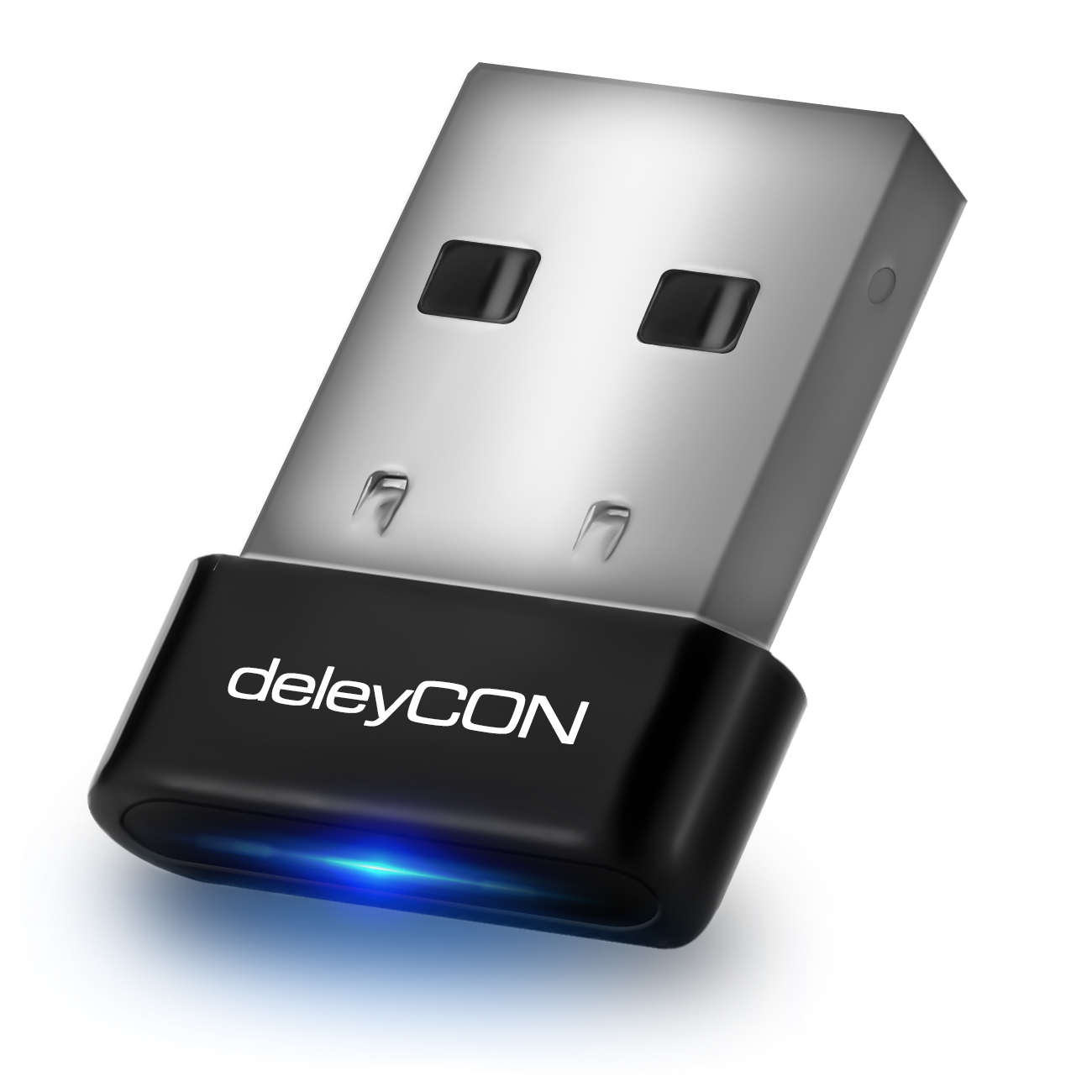 deleyCON USB Bluetooth Adapter Stick - Bluetooth 4.0 Technology - Plug