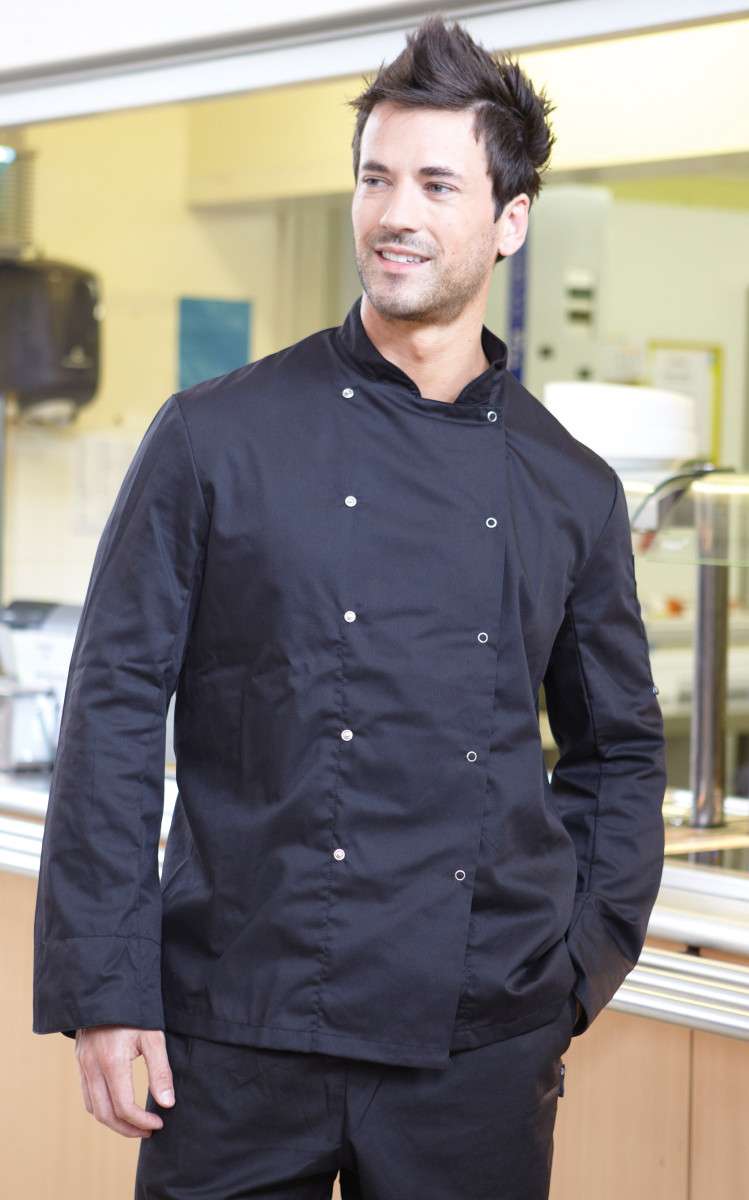 Dennys Economy Long Sleeve Chefs Jacket Delf Freezer Work Wear Clothing