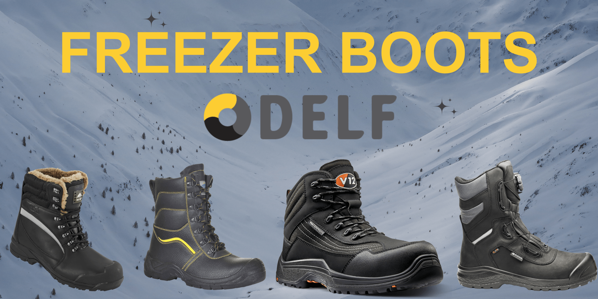 Freezer boots Delf Freezer Work Wear Clothing