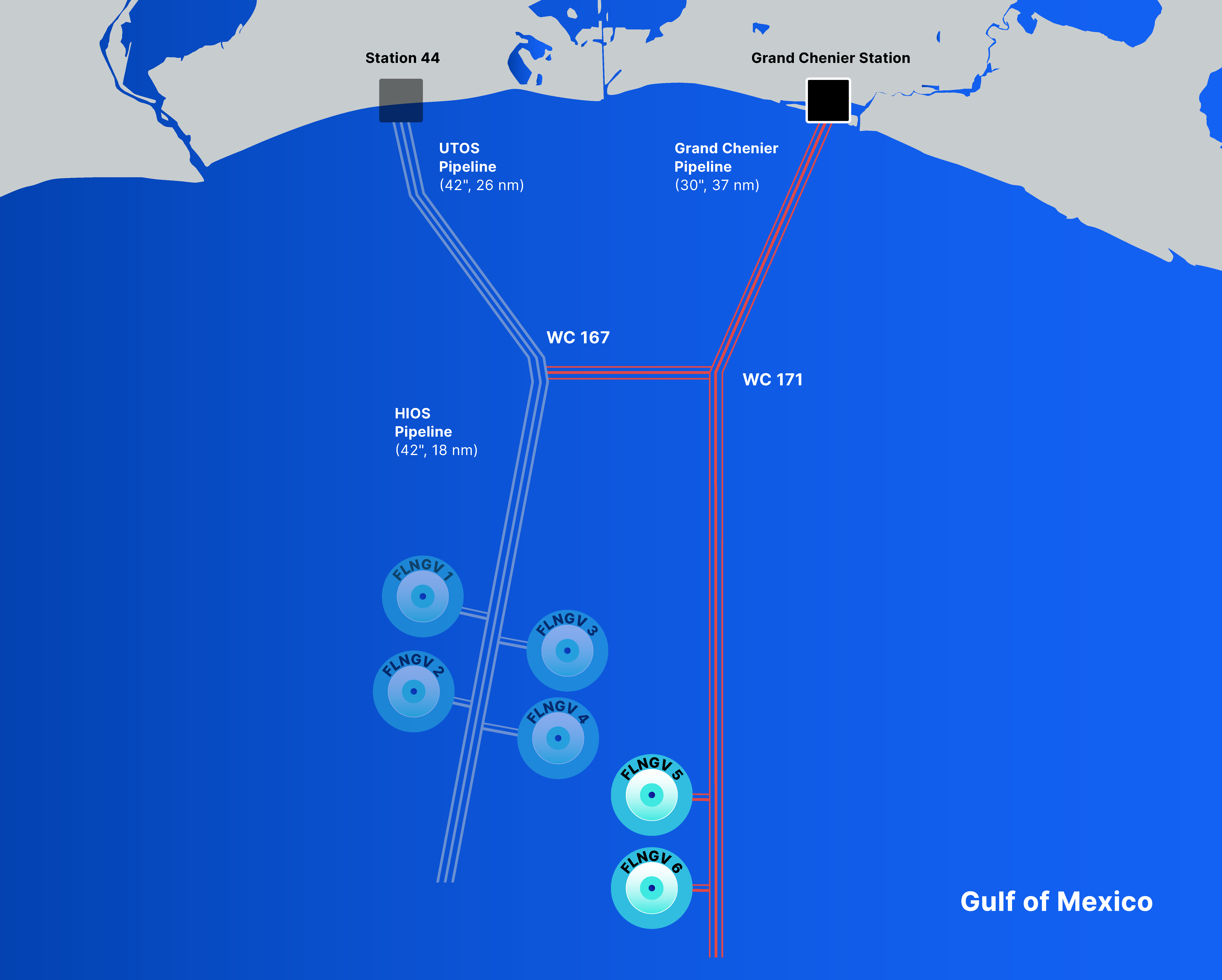 Assets Delfin Midstream