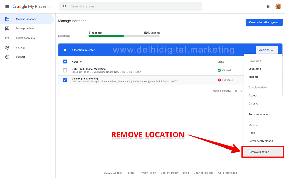 How to remove Google My Business (GMB) Listing in 5 Easy Steps