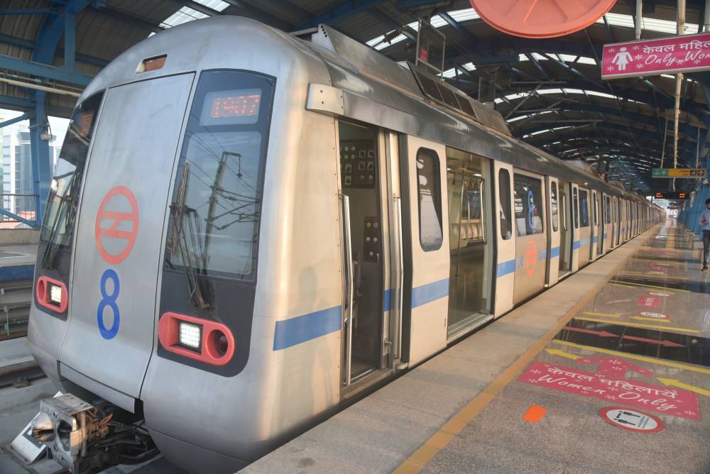 to Delhi Metro Rail Corporation(DMRC) Official site