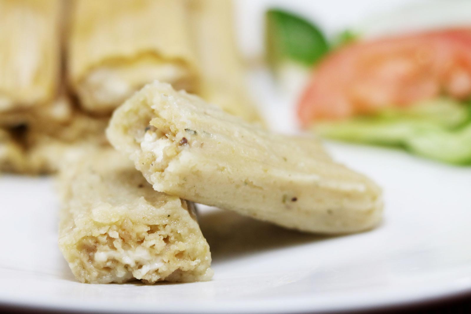 Chicken & Cheese Cooked in Green Sauce Delia's Tamales