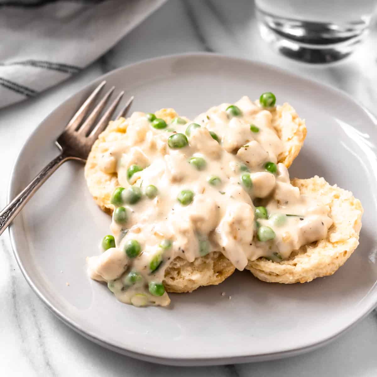 Chicken Biscuits And Gravy Recipe
