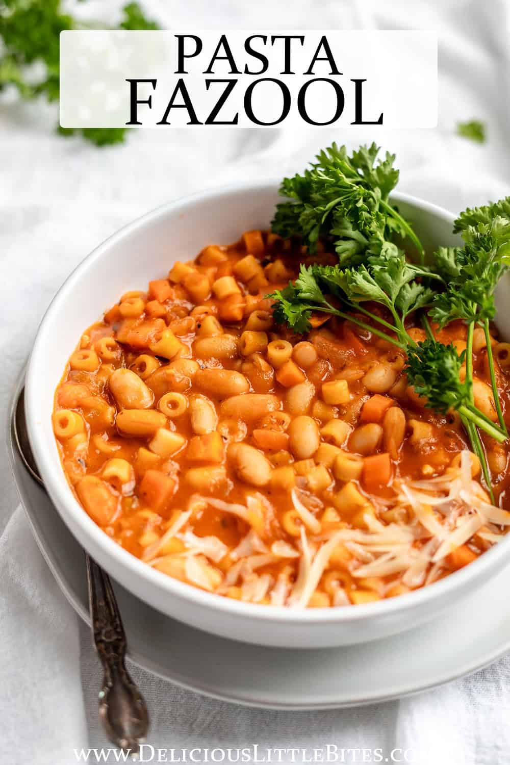 Pasta Fazool (Pasta e Fagioli) Delicious Little Bites