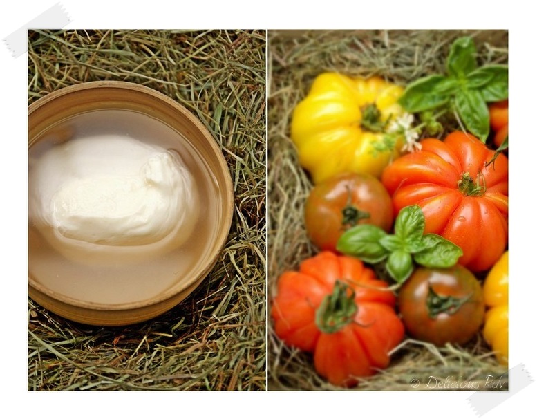 Tomates Anciennes & Burrata … Tout Simplement Delicious Rdv