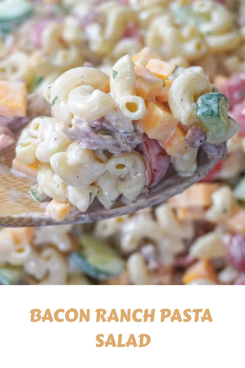Bacon Ranch Pasta Salad Delicious Side Dishes