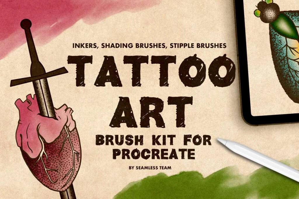 15 BEST Procreate Tattoo Brushes Packs (Download Now)