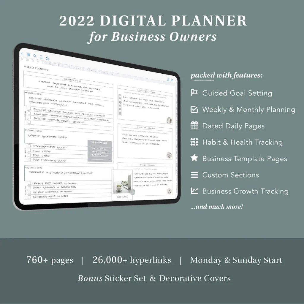 10 Best Digital Planner for iPad Options (Free and Premium)