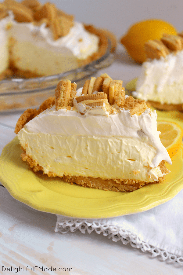 Lemon Oreo Icebox Pie Delightful E Made