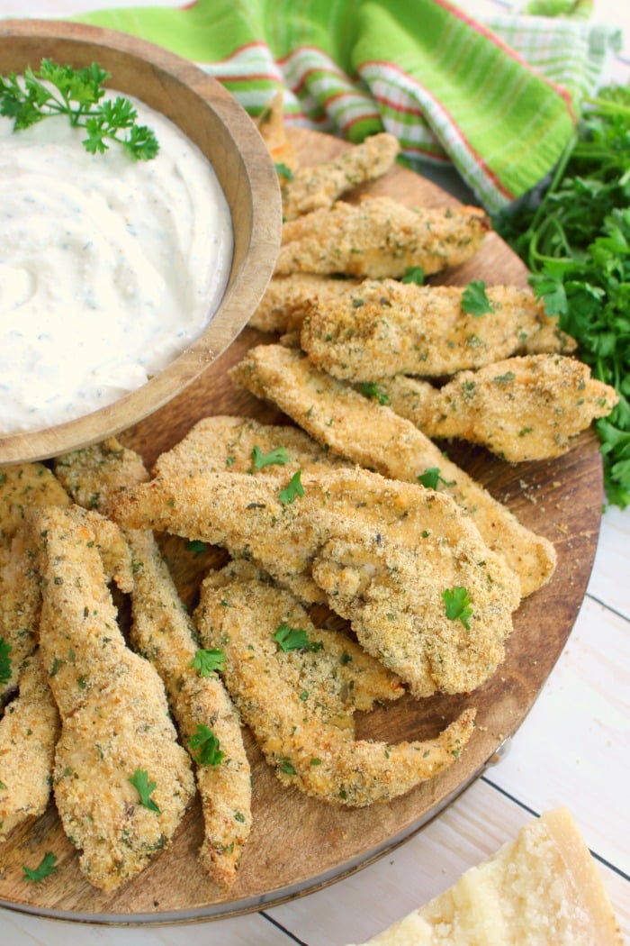 Parmesan Ranch Chicken Tenders Delightful E Made