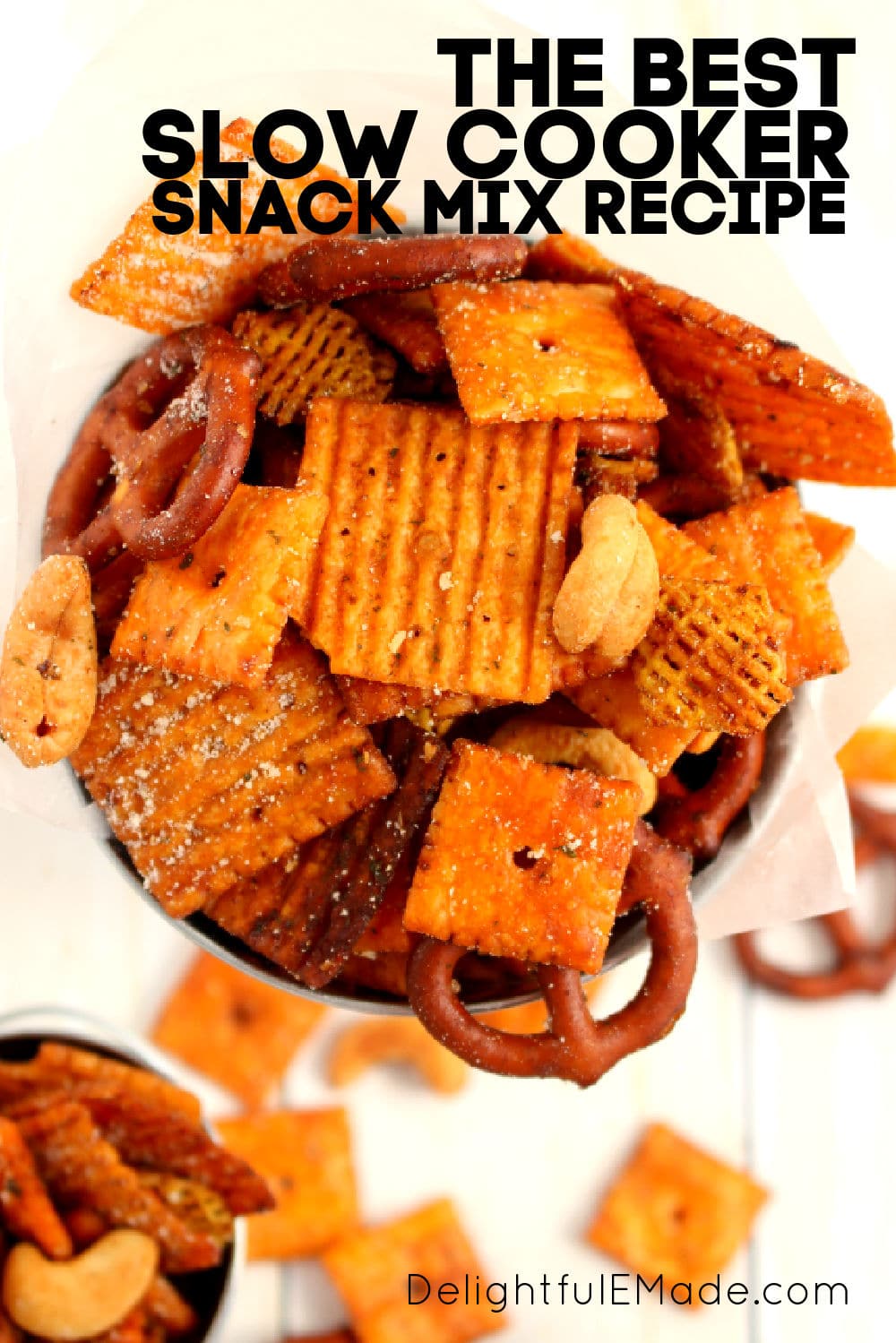 Parmesan Ranch Snack Mix Recipe Delightful E Made