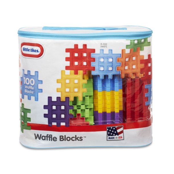 100pcs Waffle Blocks Wit Buddie Delightful Toy Shop Retail
