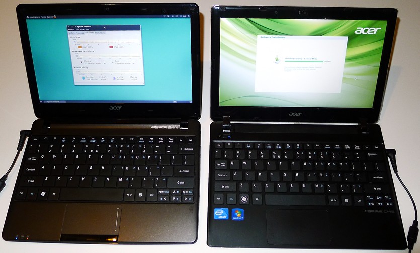 Acer Aspire One Ao756 Netbook Experience Delightly Linux