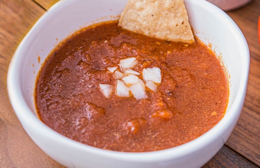 Salsa de chile chipotle Delination