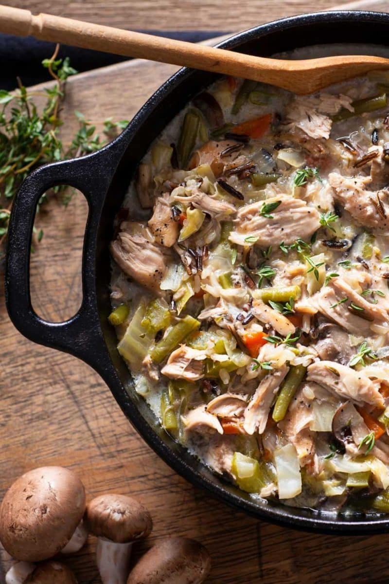 Demos Chicken And Rice Soup Recipe Delish Sides