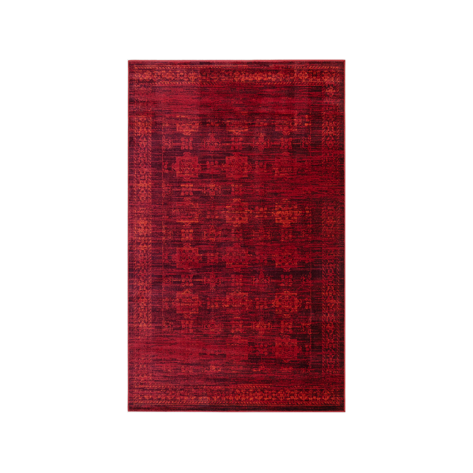 160 x 220cm Polypropylene Havana Red Rug Bunnings Australia
