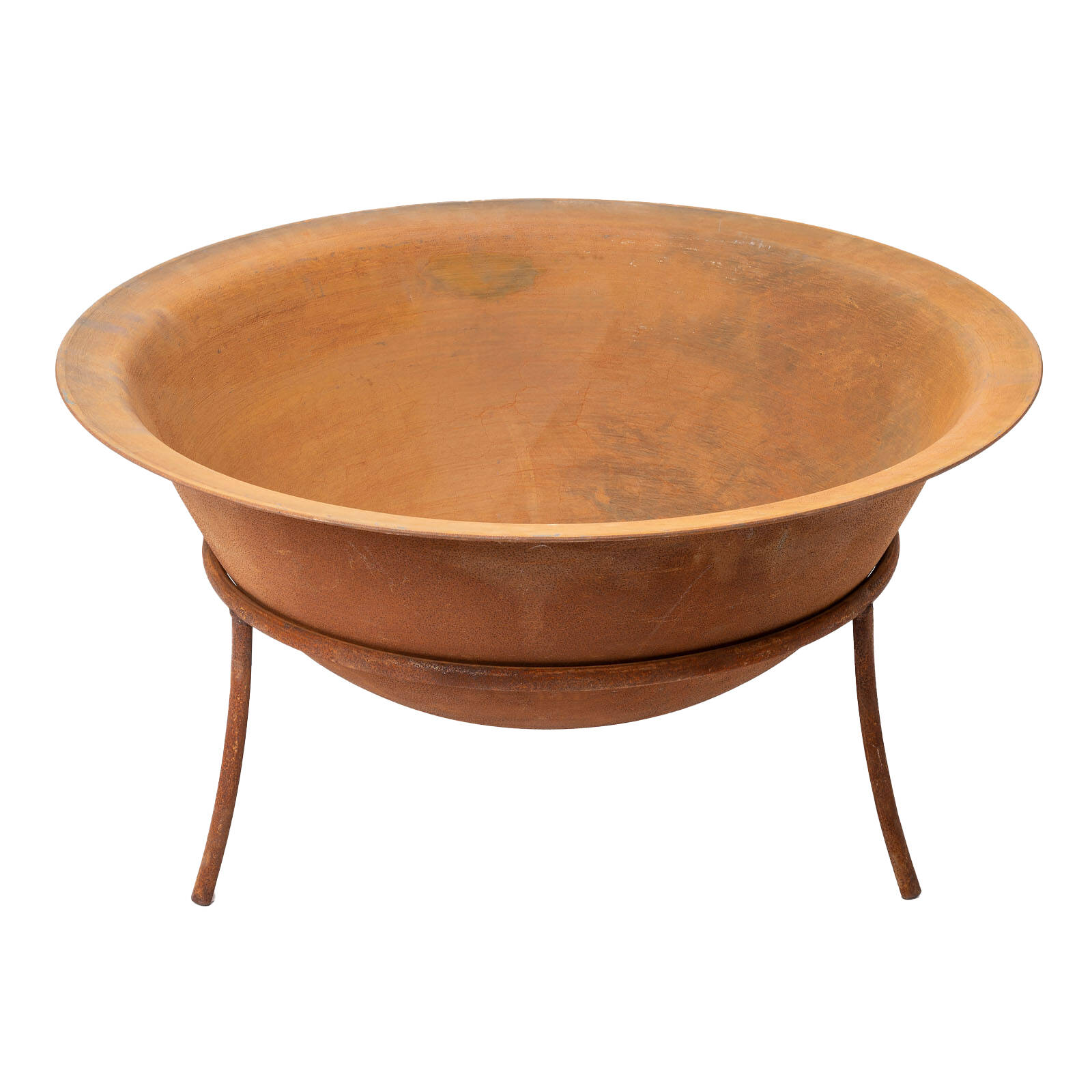Jumbuck Rustic Iron Fire Bowl With Stand Bunnings Australia
