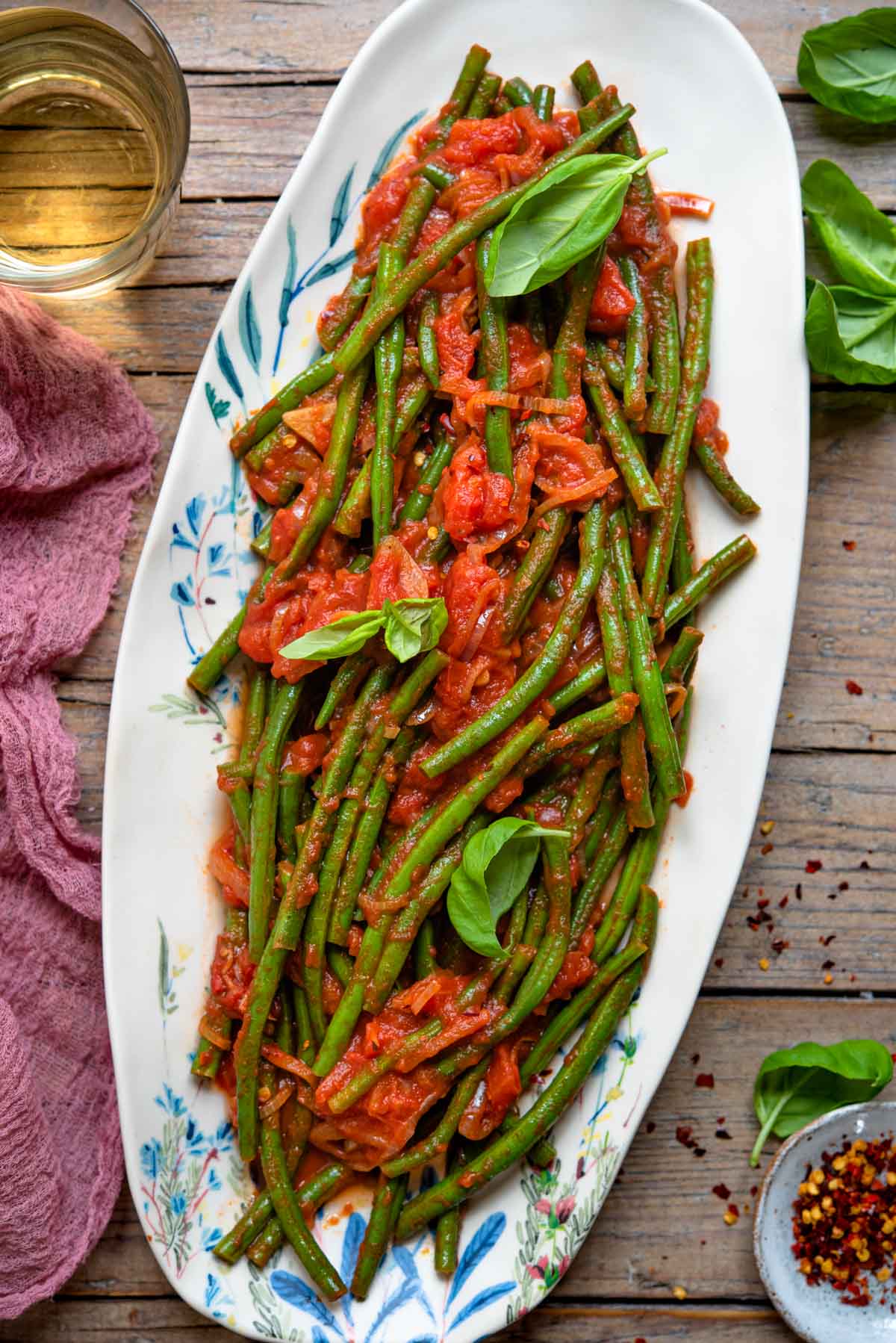 String Beans Marinara Dell'Amore