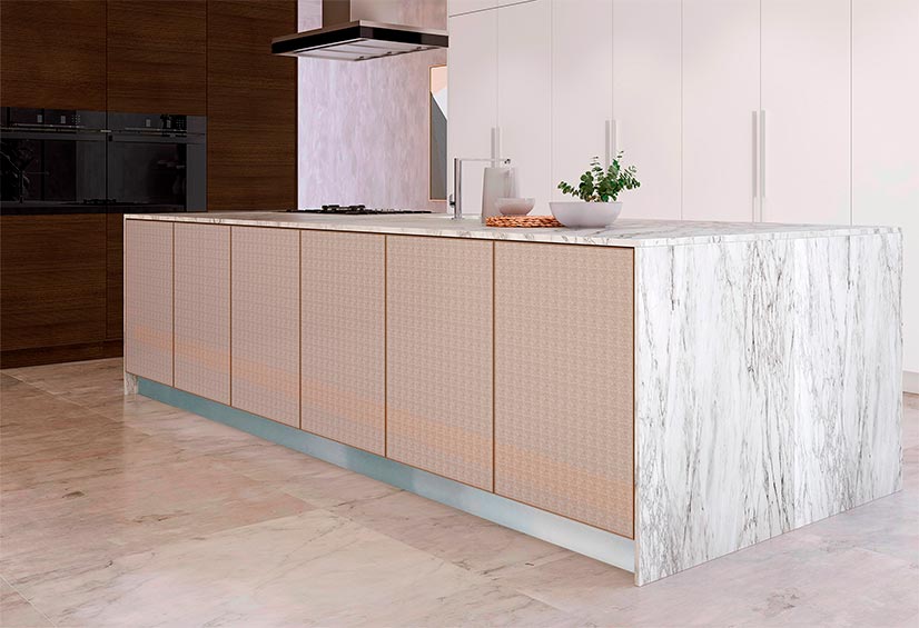 Aluminum Toe Kick Modern Dell Anno