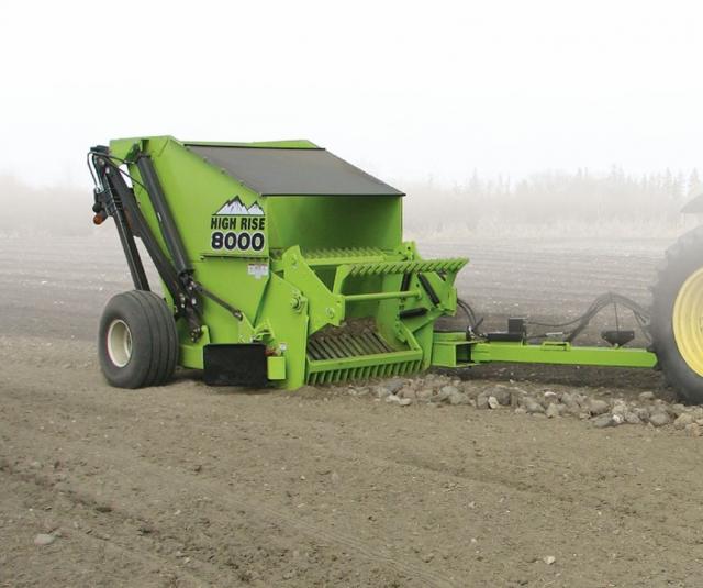 High Rise 8000 Rock Picker (w1006) Delmade