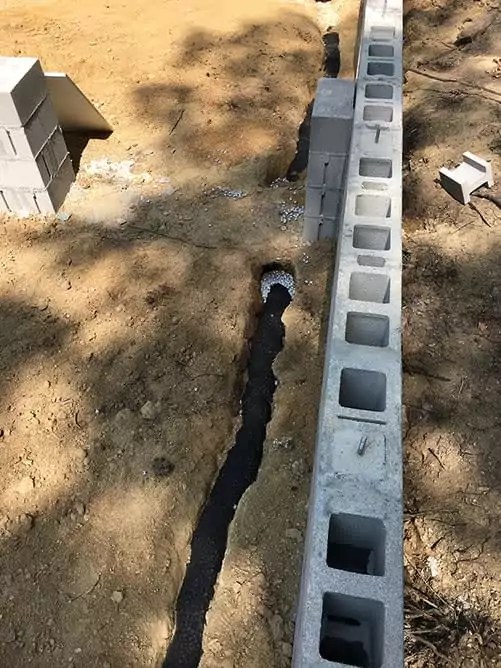 Crawl Space Drains in DE Delmarva Insulation