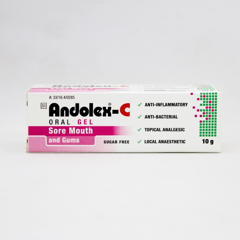 Andolex C Oral Gel 10g DelMed