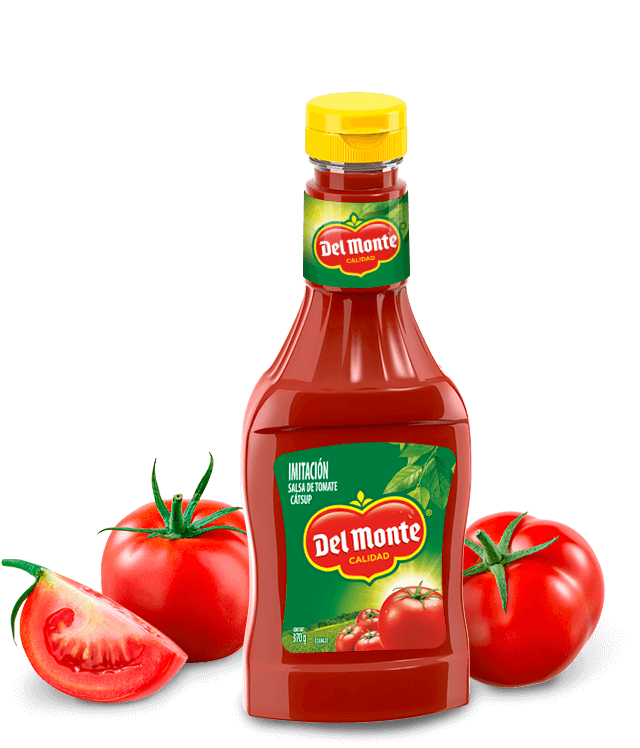 Ensaladas de verduras, catsup y más Del Monte