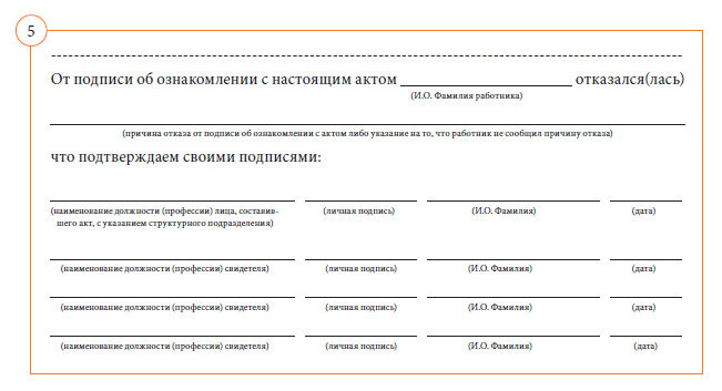пошаговое увольнение за пьянку