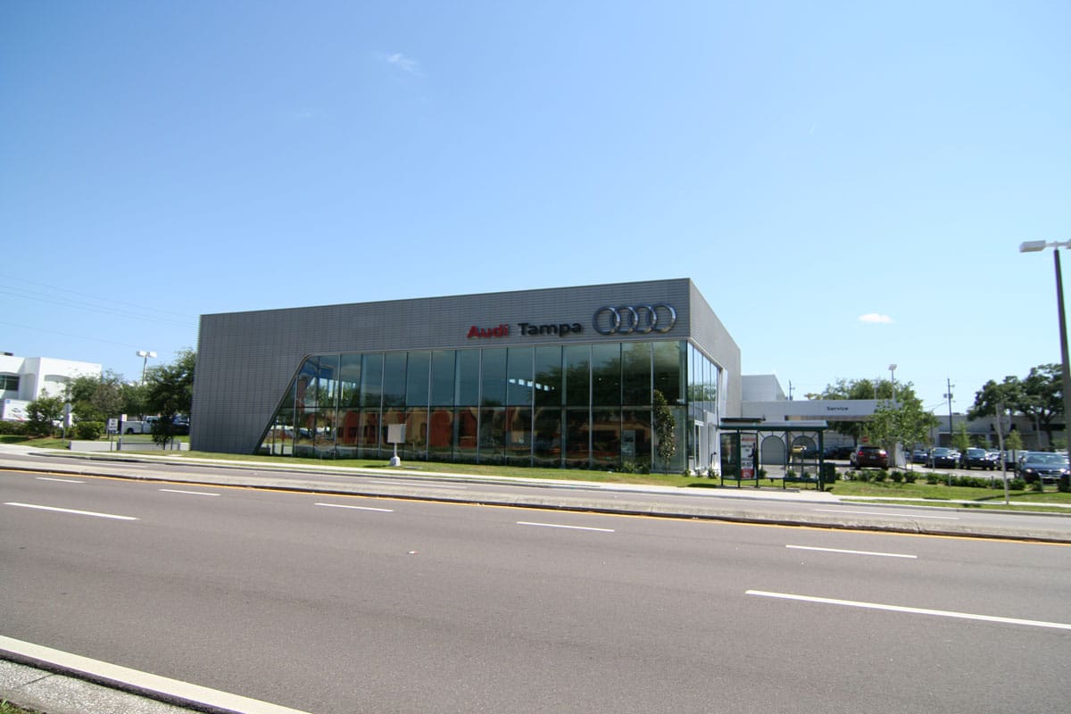 Reeves Audi Sales and Service Building DeLotto