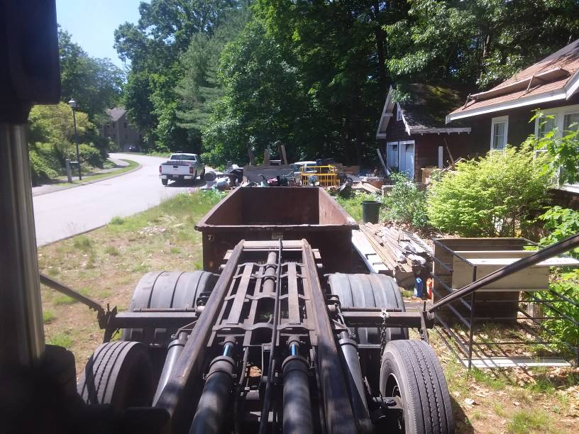 20 yard dumpster rental in Manchester NH for house addition Deloury Dumpster Rental MA & NH
