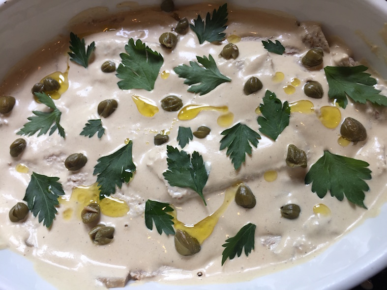 Vitel Tonnè... ou vitello tonnato ! D E L P H I N N