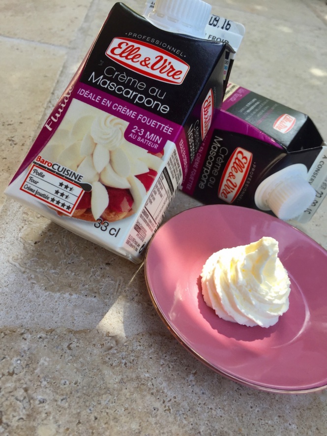 La Crème au mascarpone, vous connaissez ? D E L P H I N N
