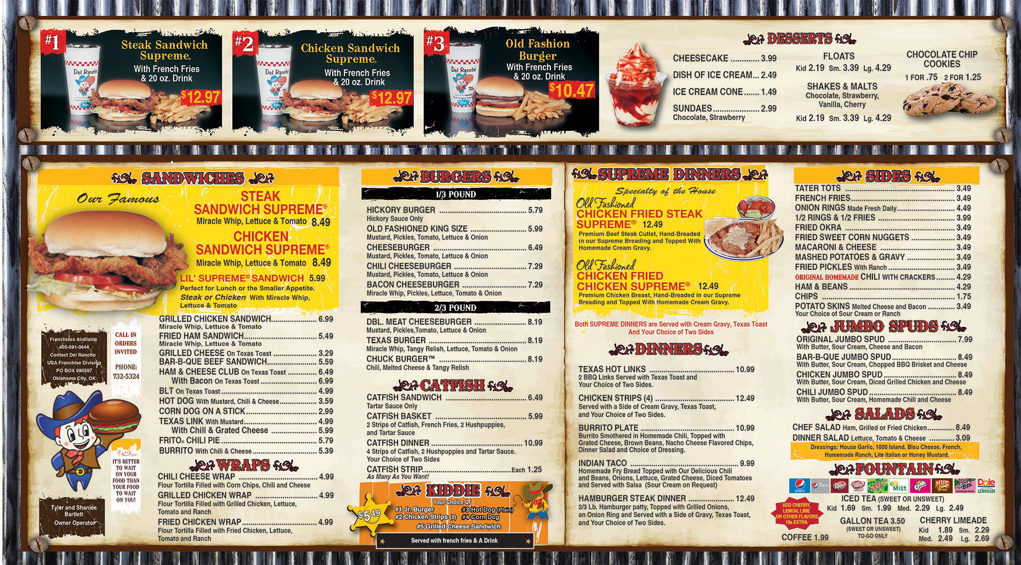 Midwest City Del Rancho Restaurant Del Rancho USA