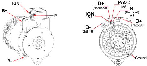Heavy Duty Brushless Alternators