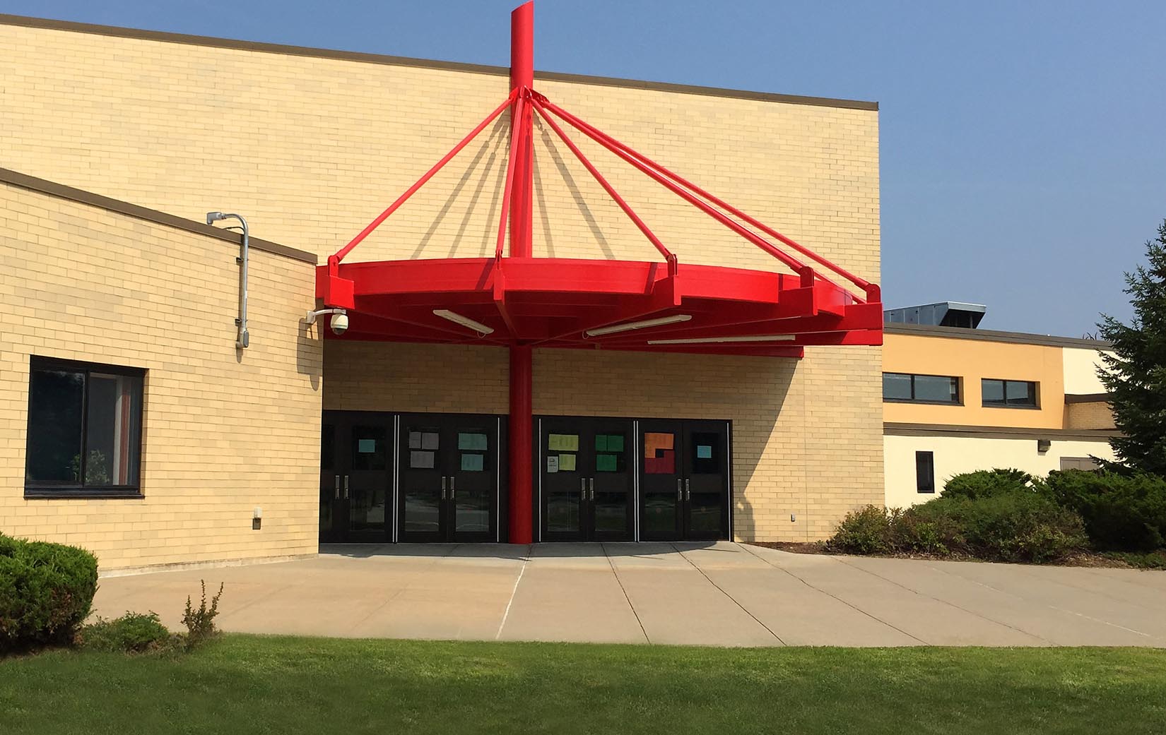 Mechanicville Central School District Laser Scan and Topographic Survey